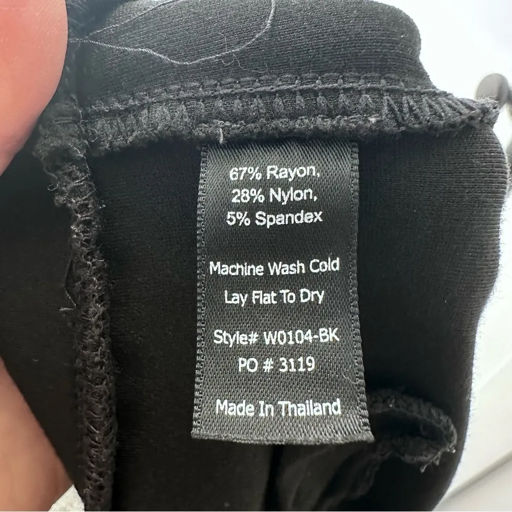 Betabrand Black Dress Pant Yoga Pant Trouser Work From Home Casual Size 2XL Long - Image 7