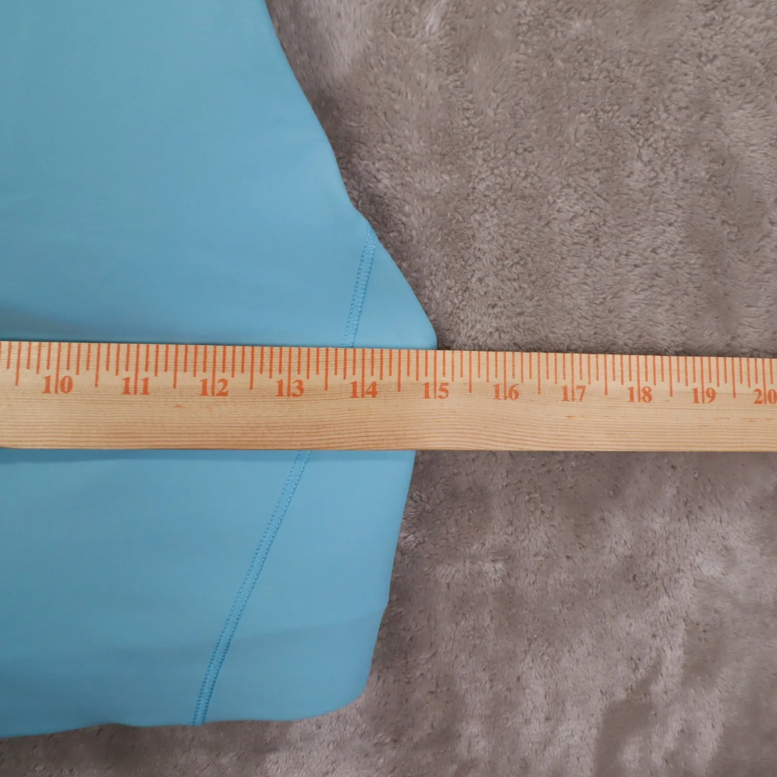 Athleta L Flex Spacer Aqua Blue Sports Bra Women's Medium 413243 Training Gym - Image 3