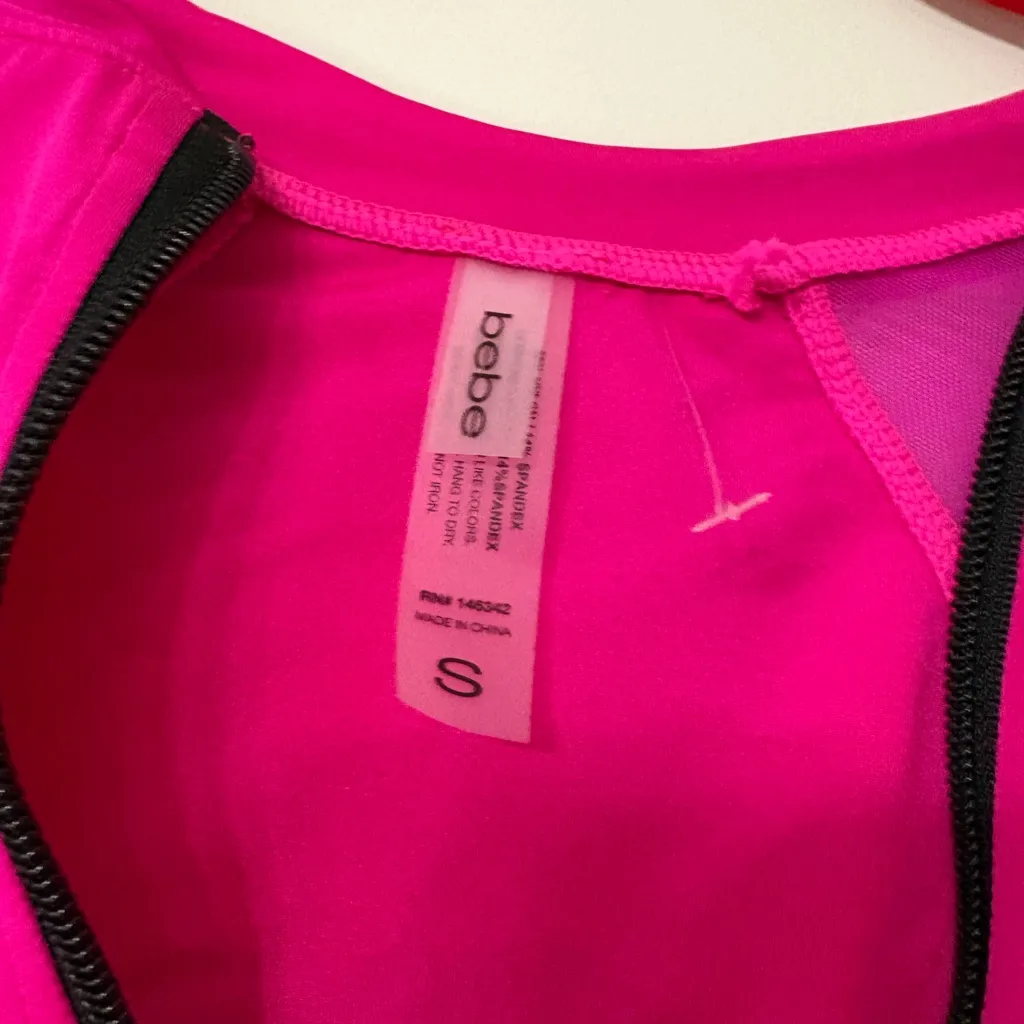 NWOT Bebe Women's Pink Bodysuit - Image 4