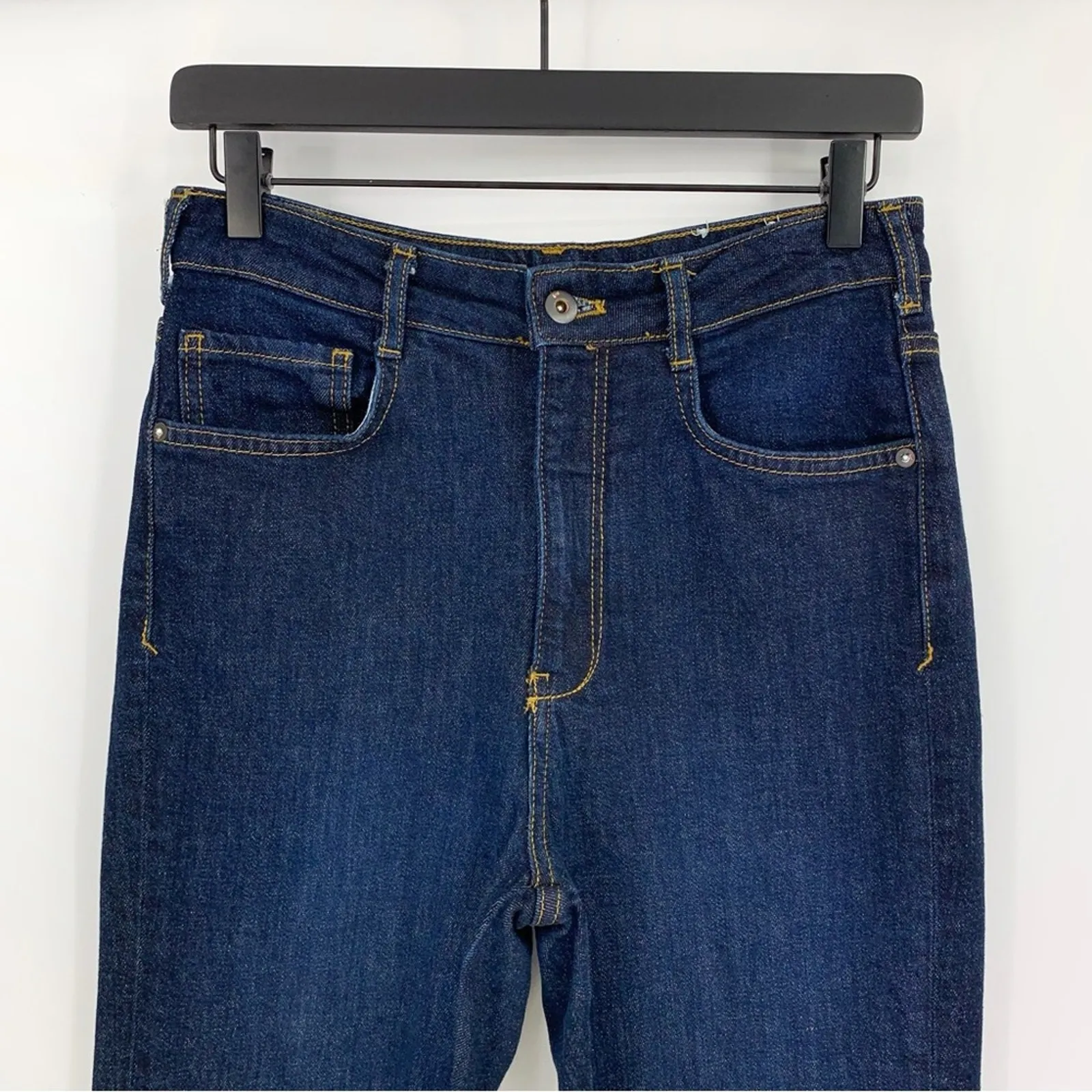 PILCRO The Split Straight Jeans Dark Wash 28 - Image 2