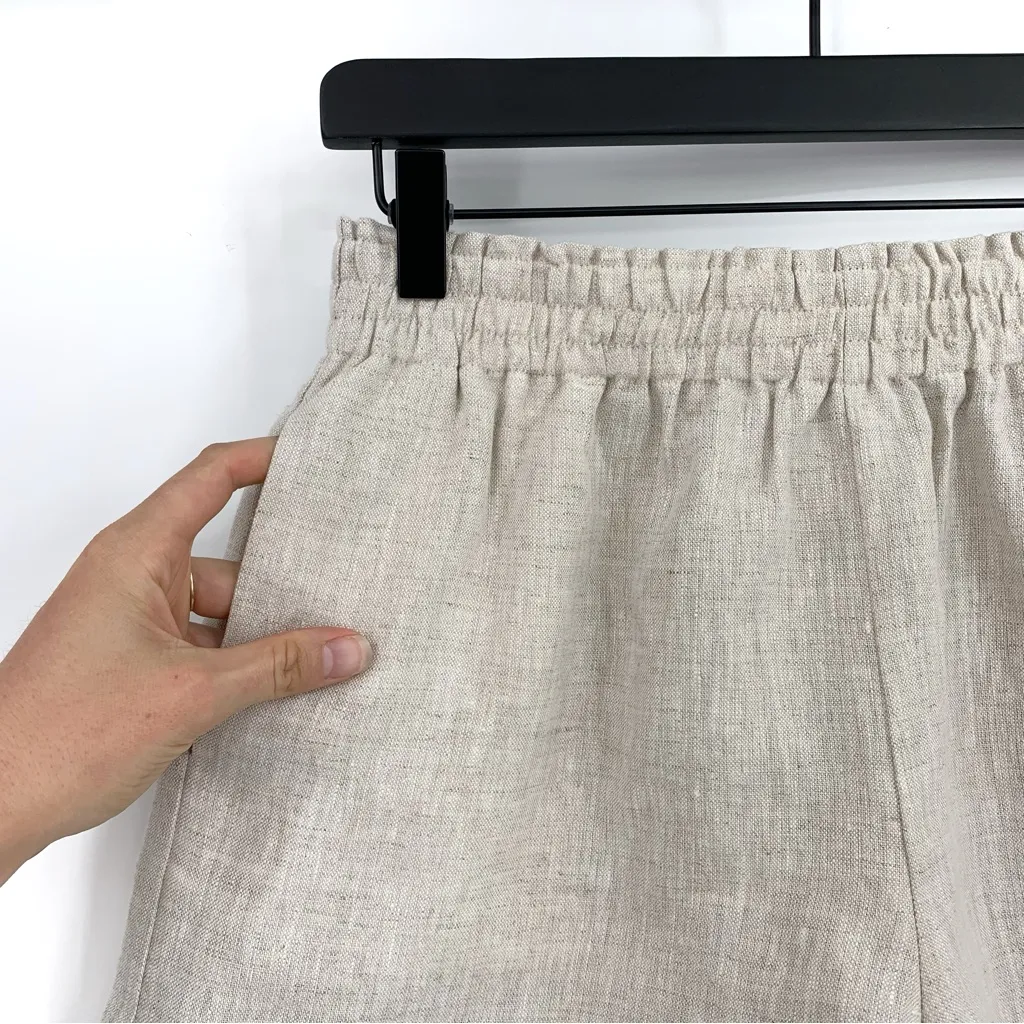 Reformation  Mila Linen Short Natural S - Image 2