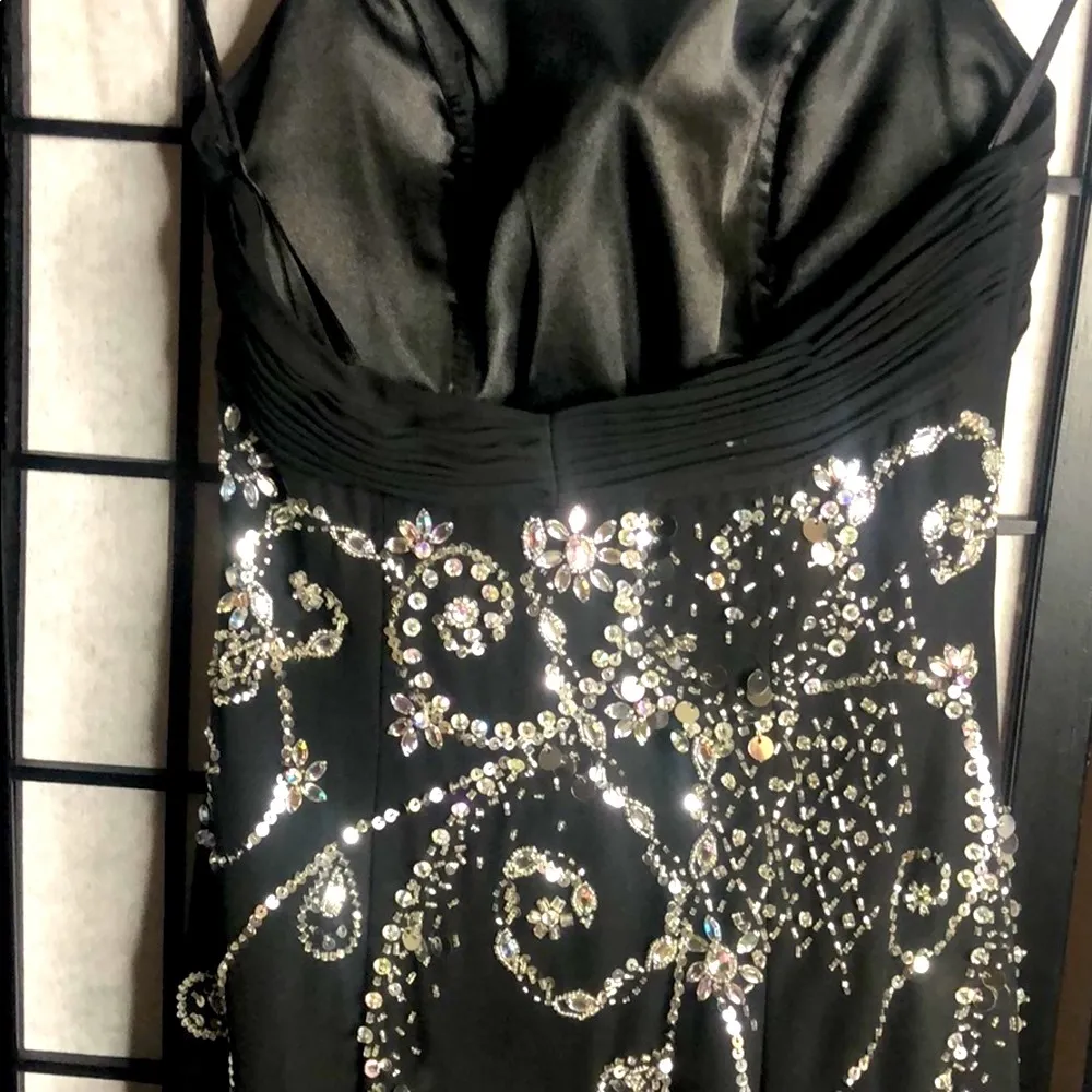 Mike Benet Staples Evening Dress Black Size 2 - Image 7
