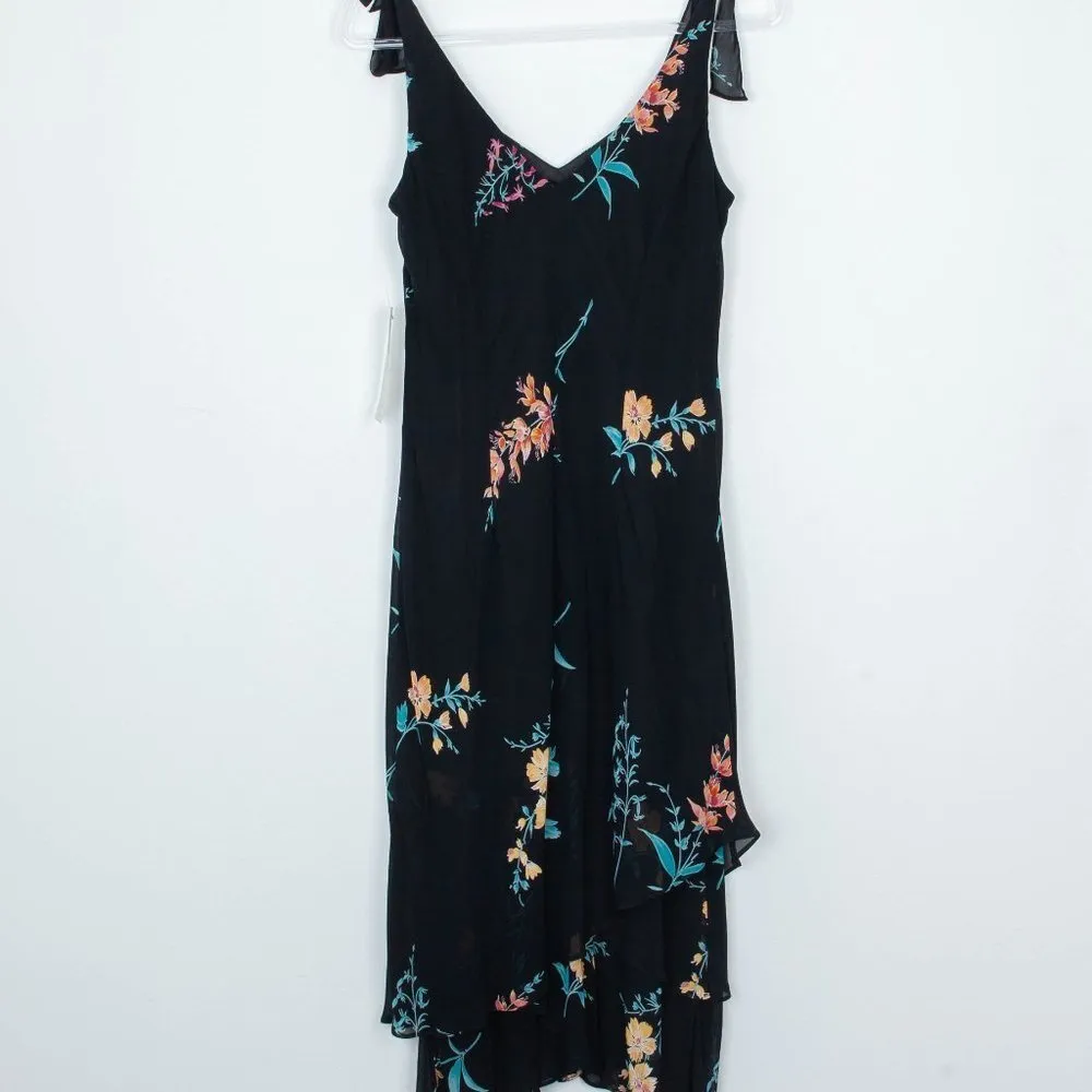 Evan Picone Floral Sleeveless Ruffle Midi Dress Size 10‎ NWT - Image 4