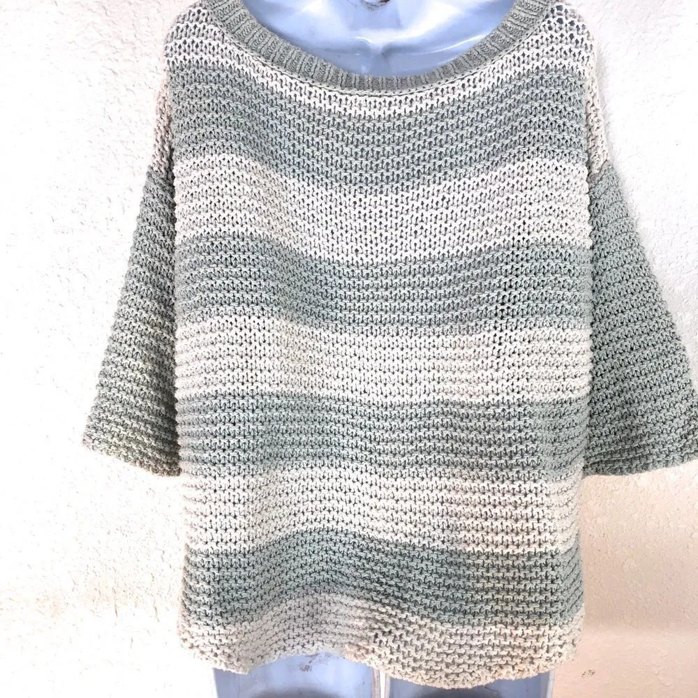 Free People  Park Slope Stripe Off Shoulder Sweater - Image 5