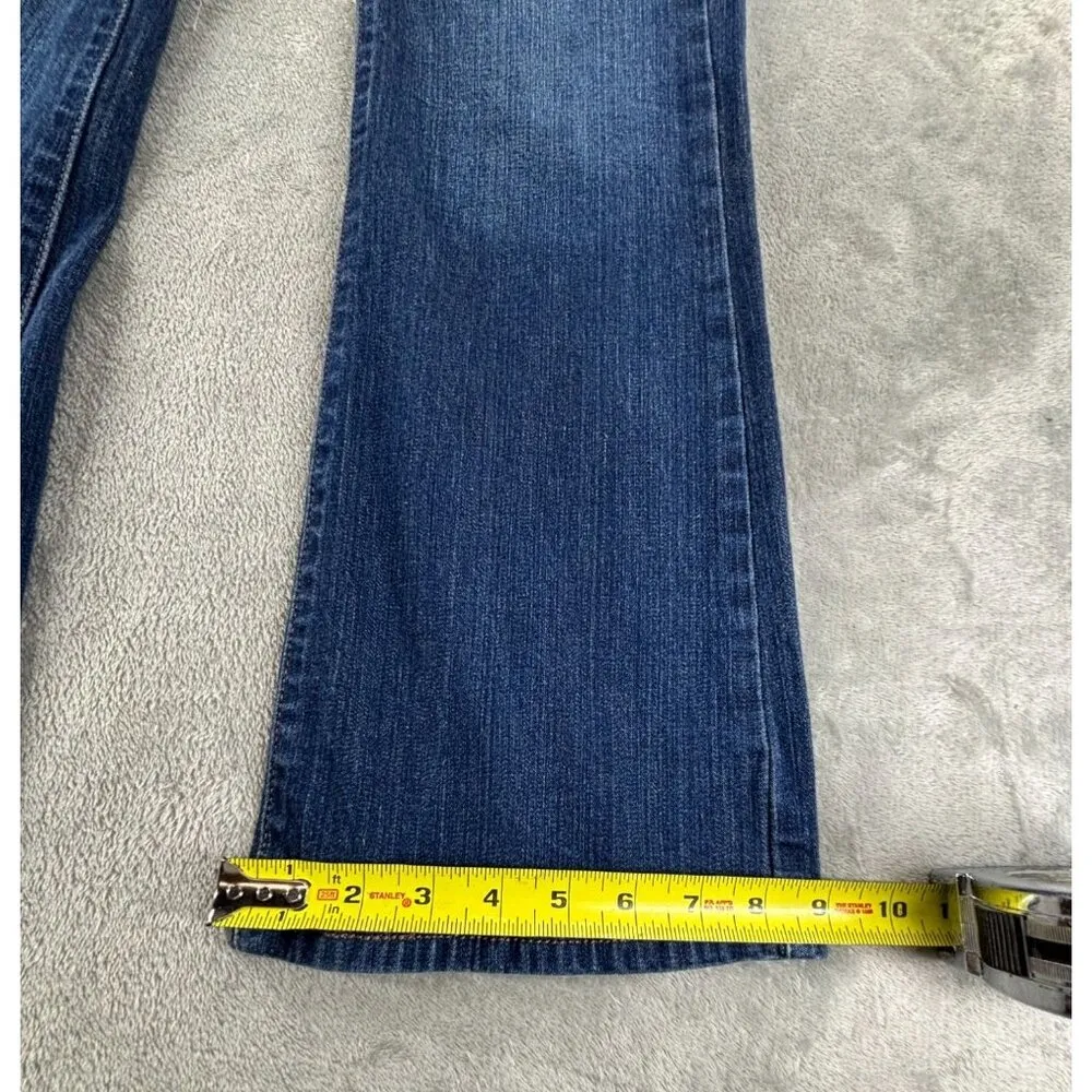 Levis Curvy Boot Cut 529 Jeans Womens Medium Blue Denim - Image 8