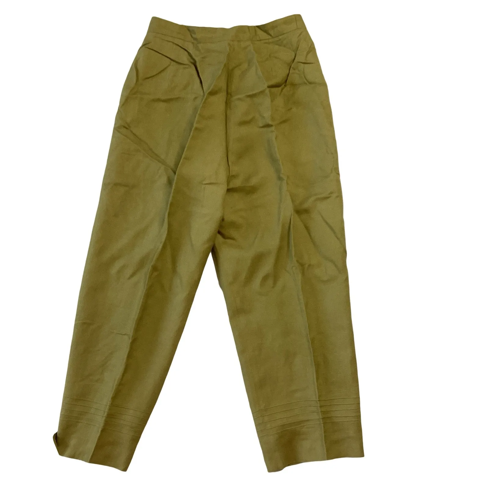 Larry Levine Linen Blend Ankle Pants - Image 4