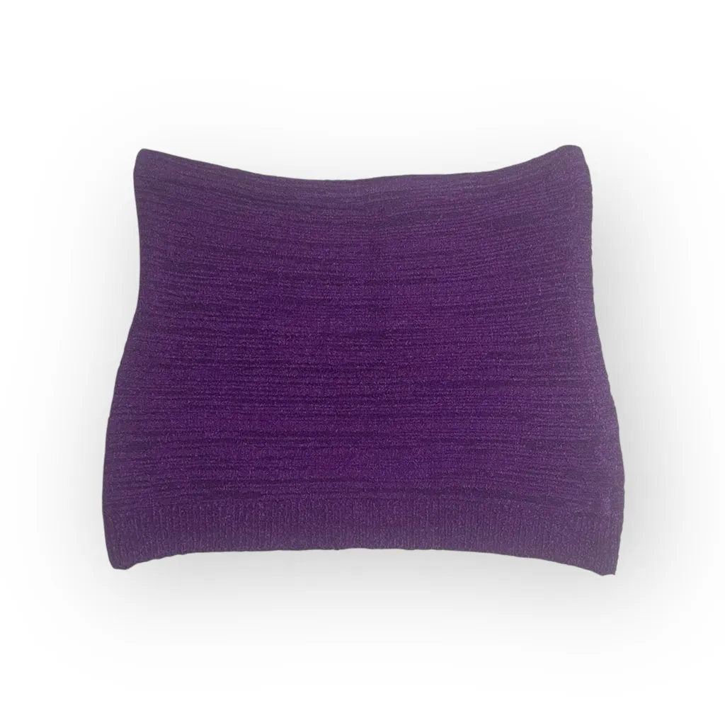 Vintage 90’s: Bette Paige ❤︎ Textured Strapless Stretch Tube Top ❤︎ ︎Amethyst L Purple Size M - Image 4