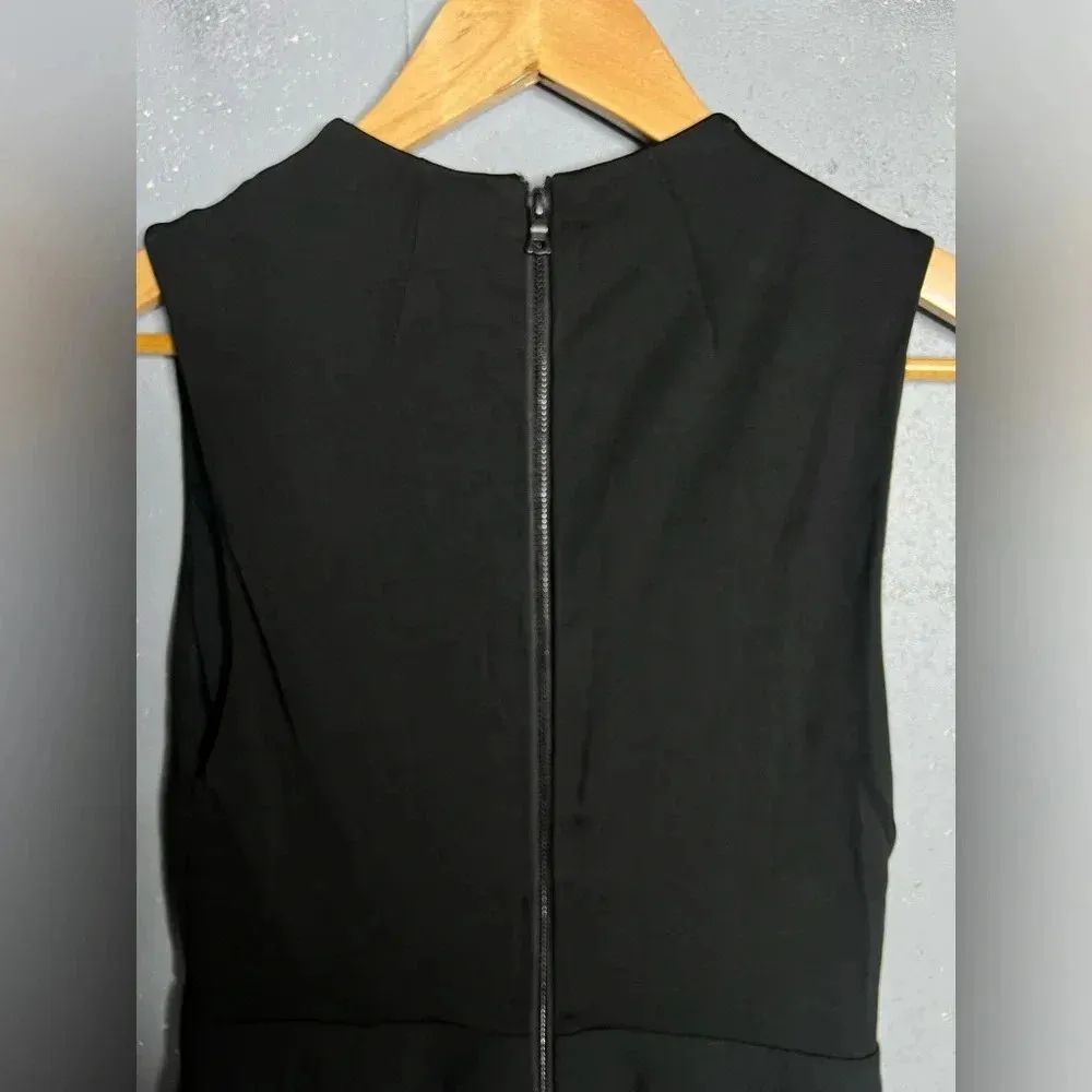 Alice & Olivia Ivy Cutout Shoulder Sleeveless Wide Leg. Size 4 - Image 7