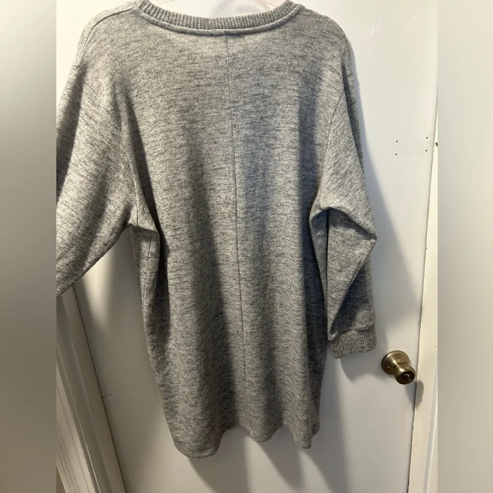 Zara Long sleeve sweater dress  Size L - Image 3