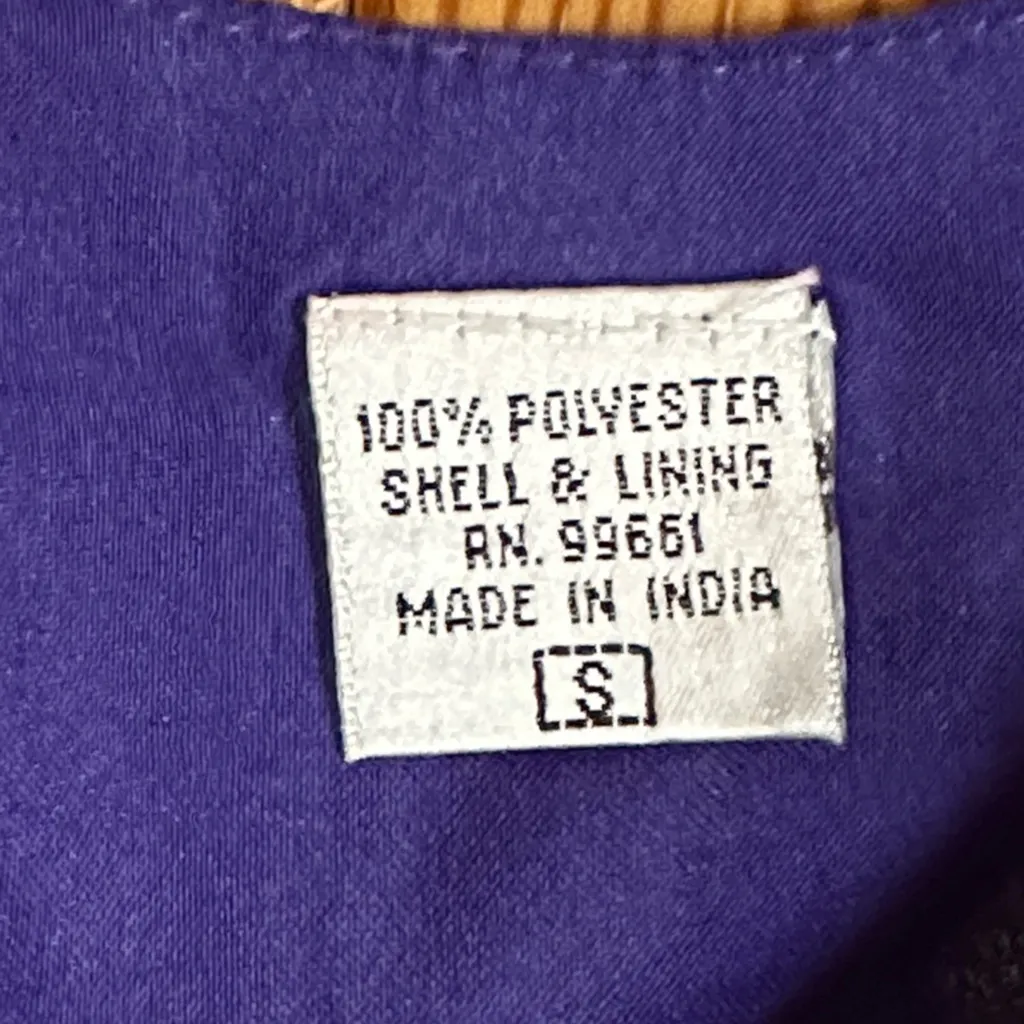Royal Purple Sleeveless Tank Top - Image 3