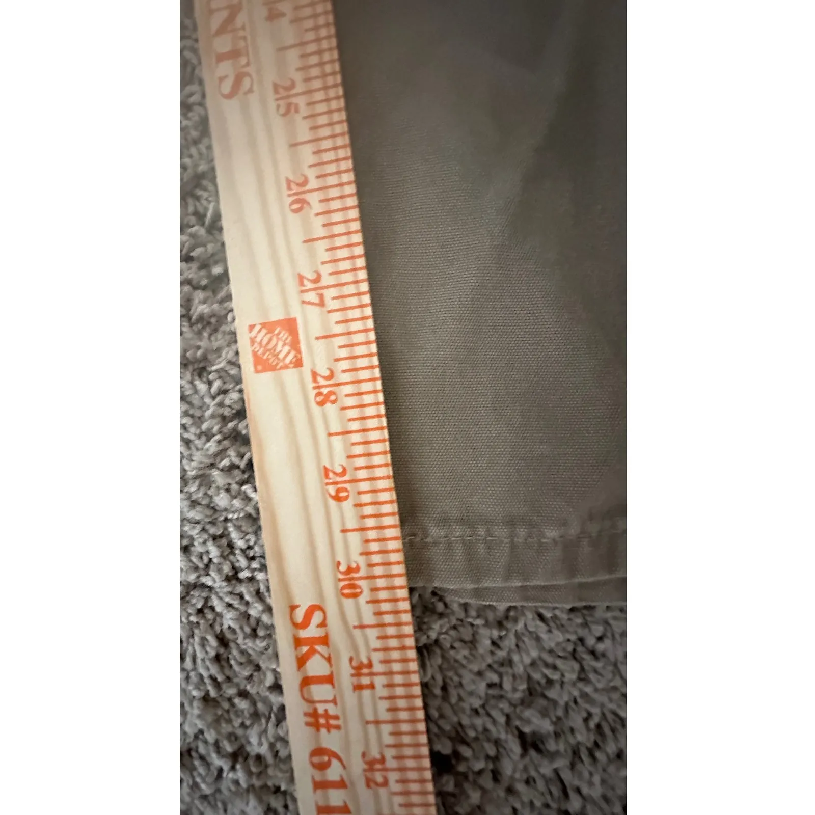 Carhartt  Women's Tan Canvas Cargo Work Pants Utility Carpenter Pockets Sz 14 - Image 13