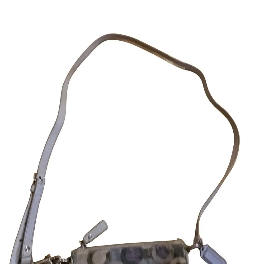 Coach Signature‎ Multicolor Circle Print Crossbody Bag + FREE Bag Charm 🎁 - Image 6