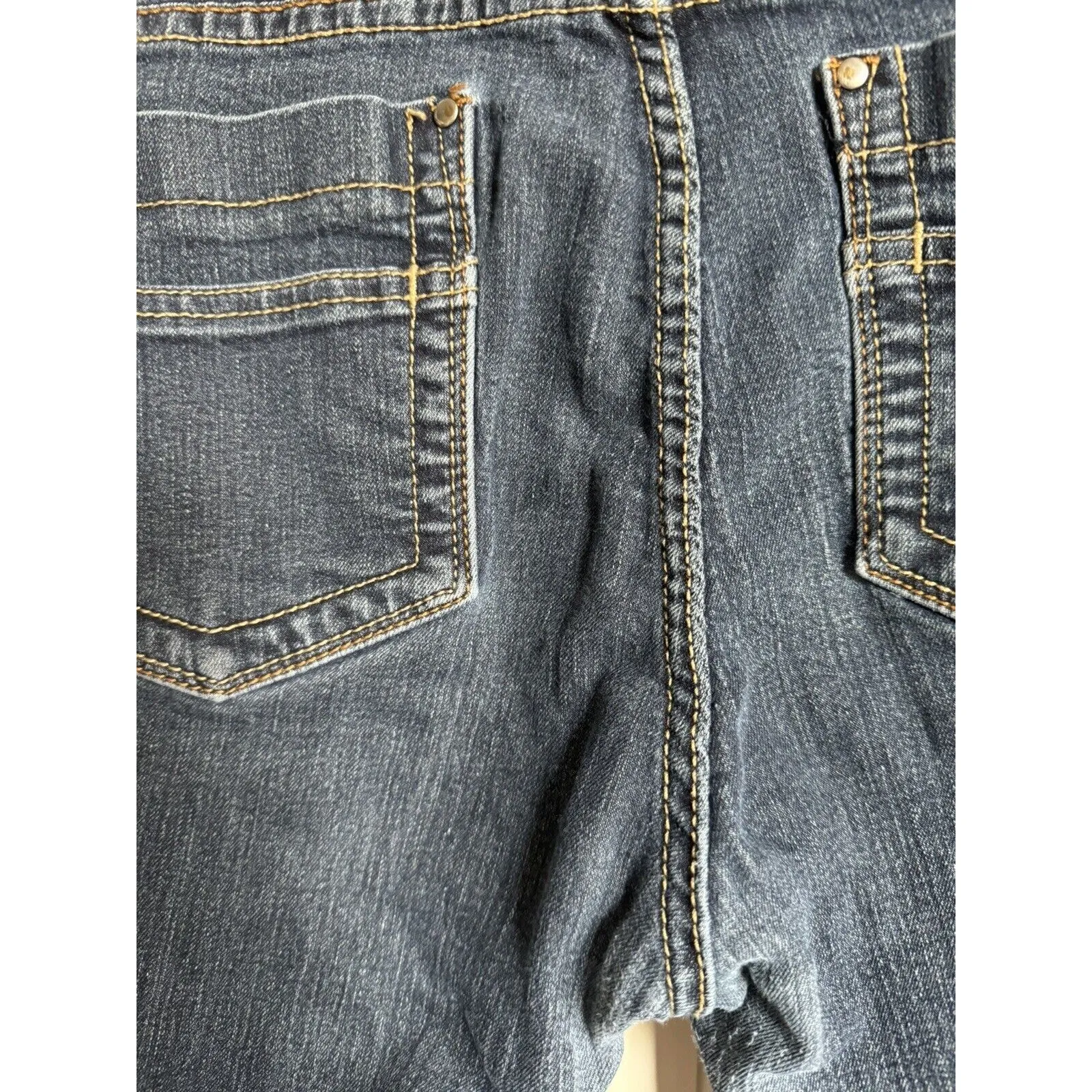 5/$35      Forever 21 Womens Jeans Sz 16 Skinny Dark Wash Stretch‎ - Image 5
