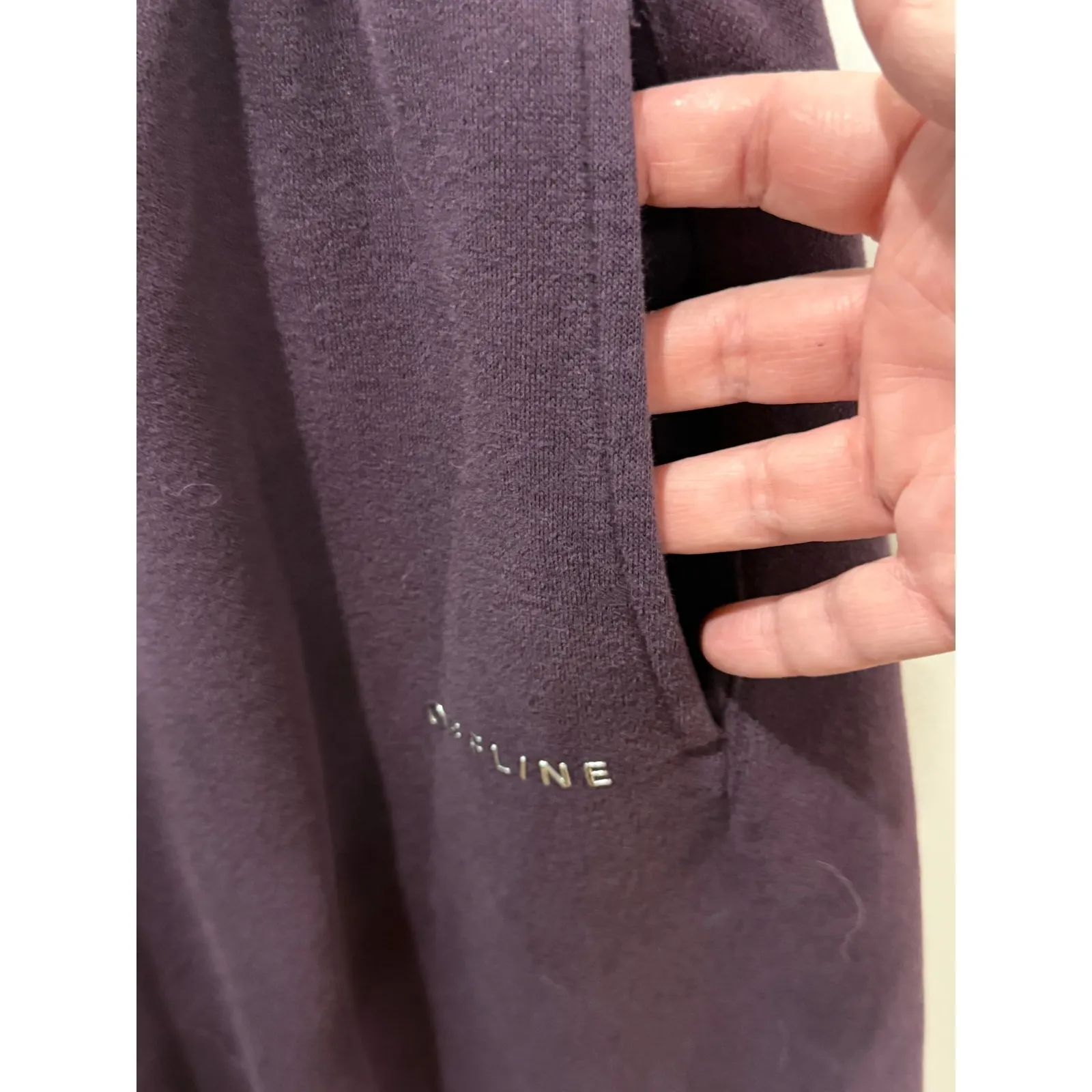 OFFLINE by Aerie Baggy Fit Jogger Sweatpants Plum Purple Size L Size L - Image 7