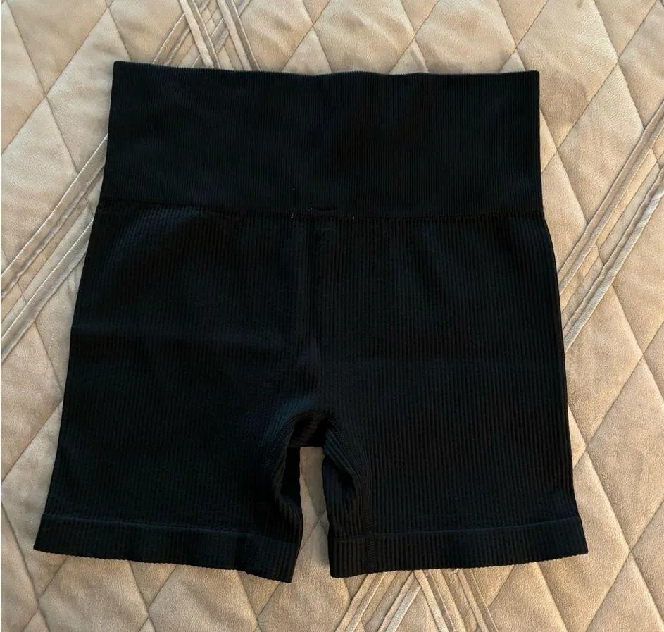 Black Bike Shorts Size S - Image 5