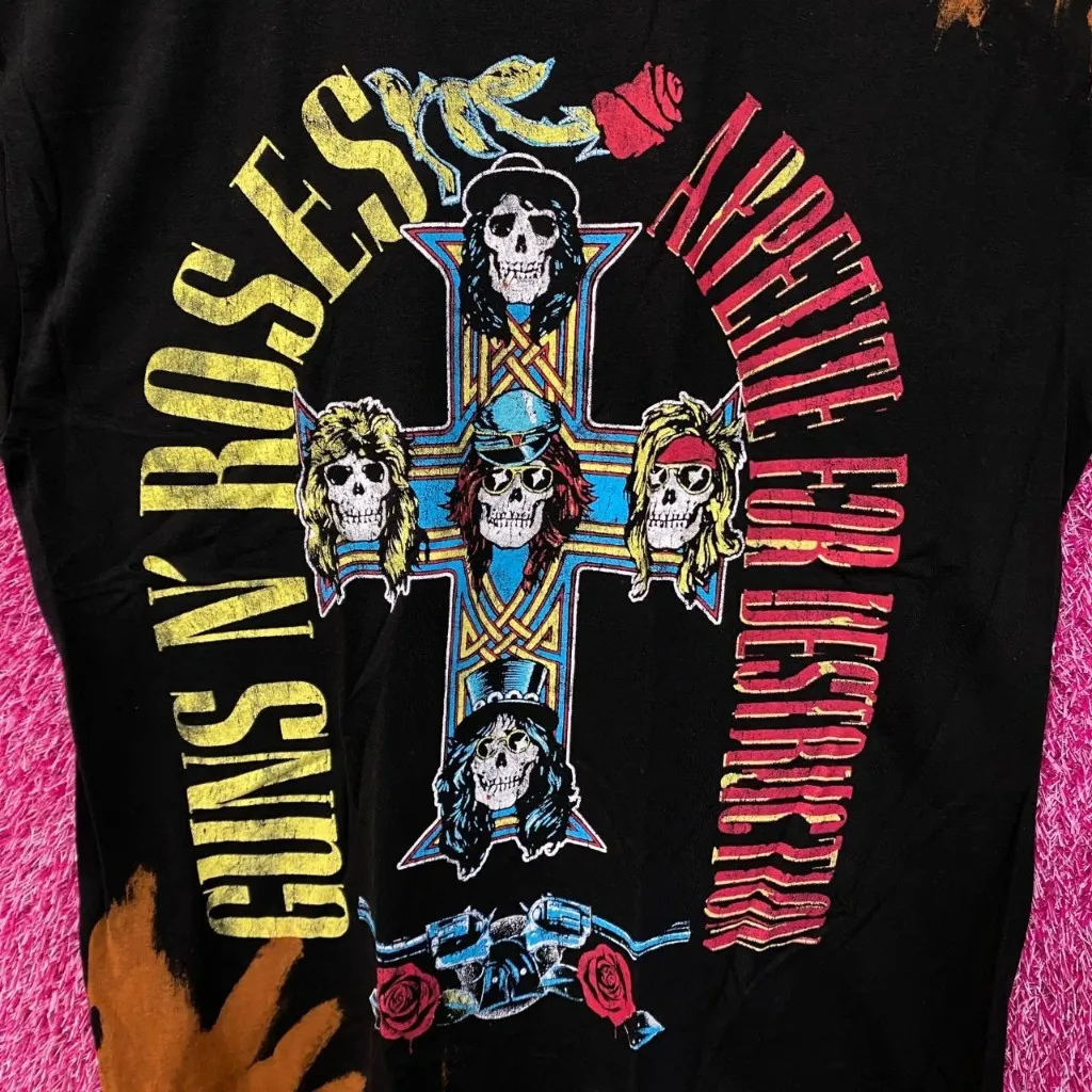 Guns N’ Roses Appetite for Destruction rock T-shirt size Medium - Image 2