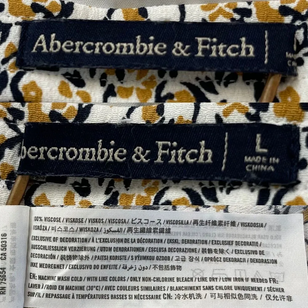 Abercrombie & Fitch Floral Skirt - Image 8