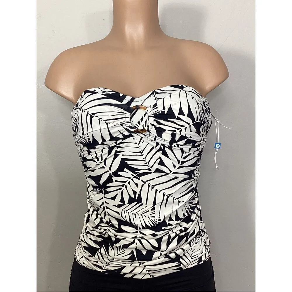 New. Bleu Rod Beattie fern tankini top. Size 14. Retails $91 - Image 3