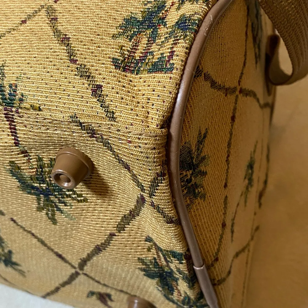 Palm Tree Duffle American Trunk & Case Co. Tan - Image 11