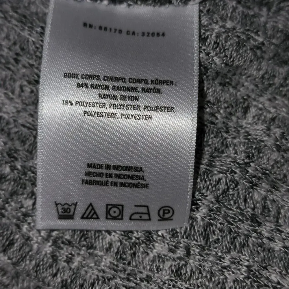 Anthropologie Womens Gray Cinched Sweater Small‎ - Image 5