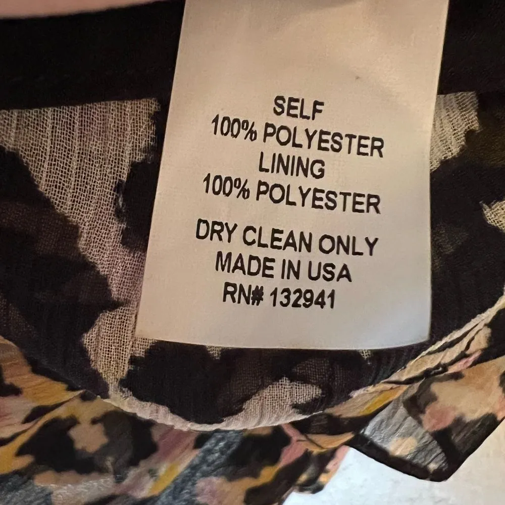 Amanda Uprichard Zita Leopard Ruffle Mini Dress - Image 9