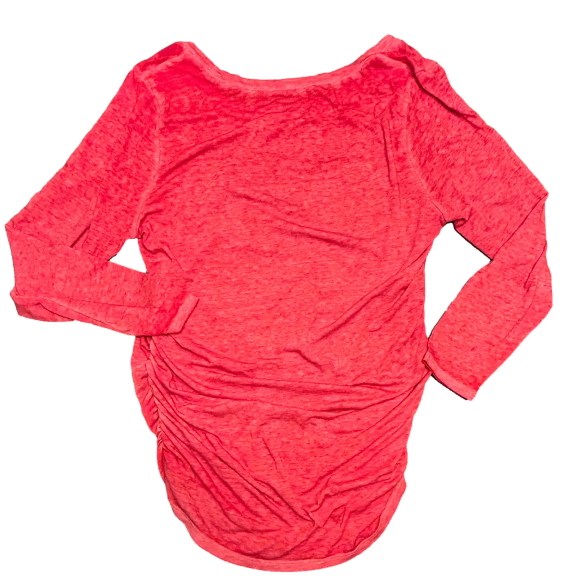 Motherhood Maternity cute graphic red cozy soft festive Christmas shirt NWT XL - Image 4