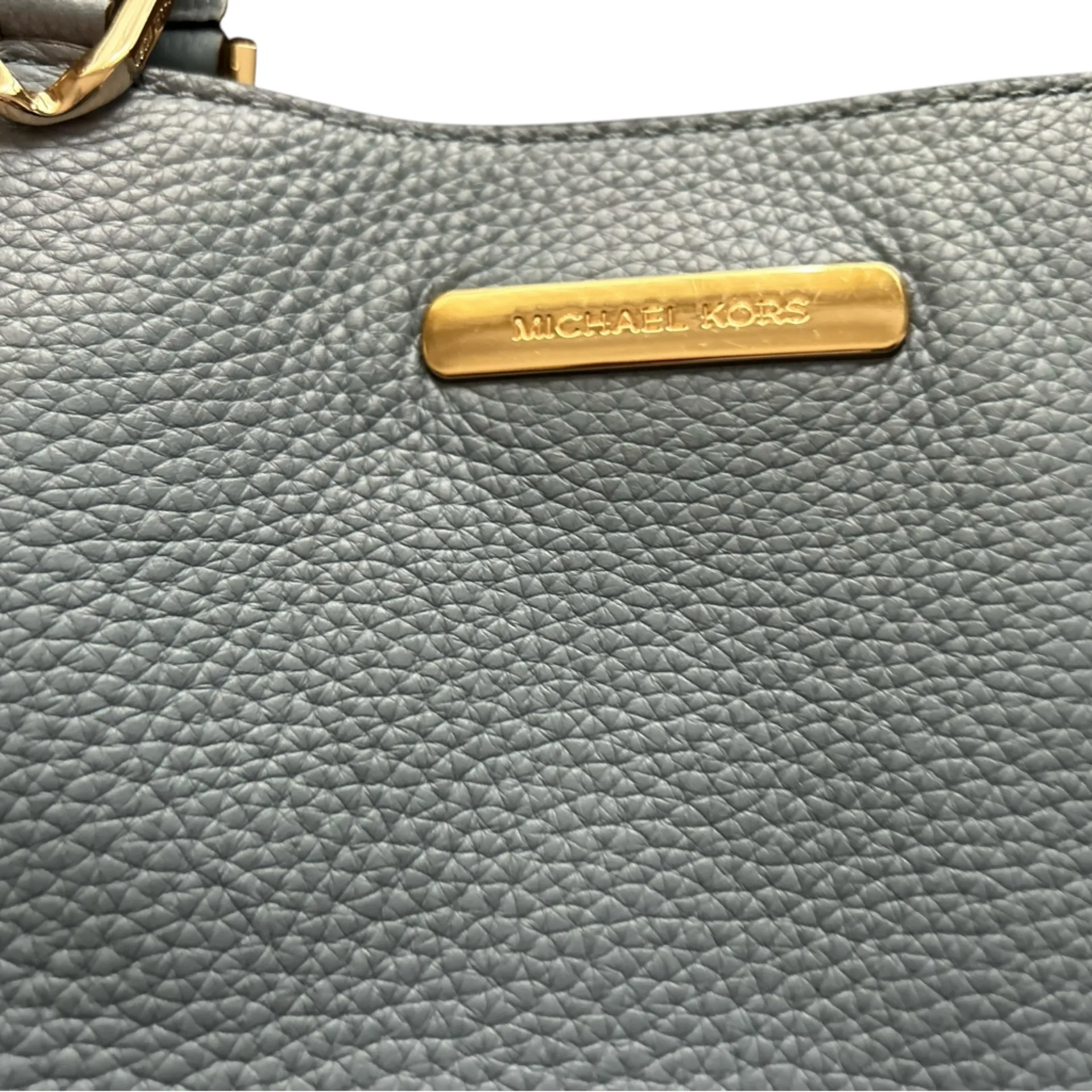 Michael Kors Harper Large East West Tote Bag / purse Powder‎ Blue Women's - Image 8