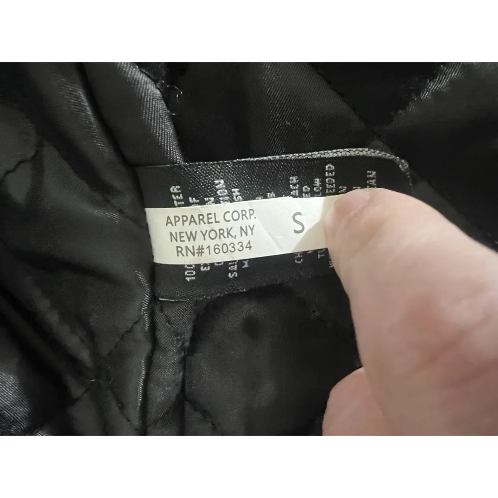 MLB BALTIMORE ORIOLES CLASSIC WOOL WOMEN'S VARSITY JACKET Small Black - Image 8