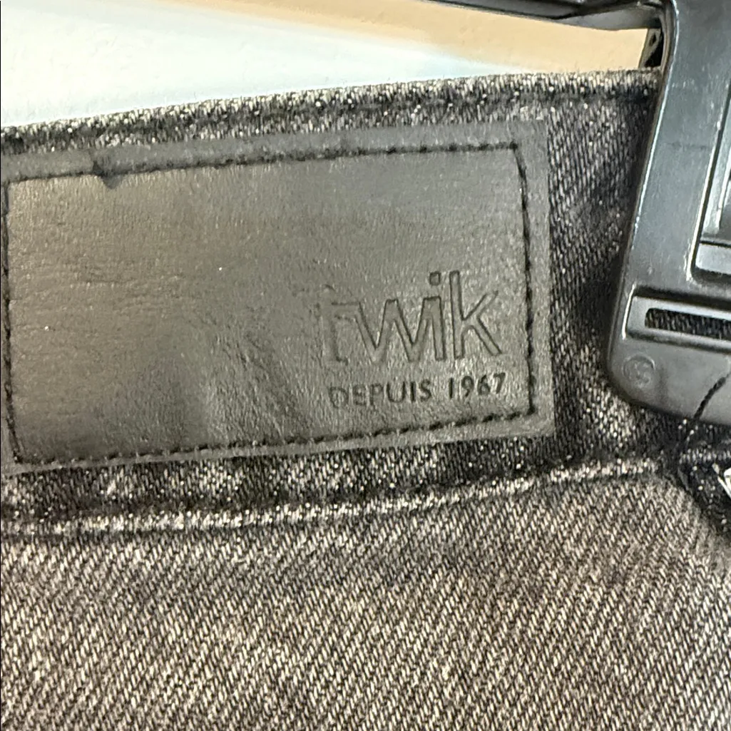 Twik high rise jeans size 25 Black - Image 4