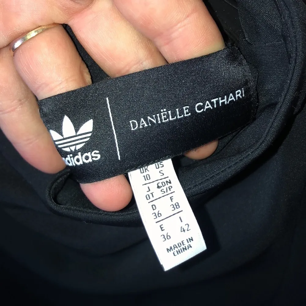 Adidas originals NWT Danielle cathari dress 3 strips dress small sports dress‌ Black - Image 9