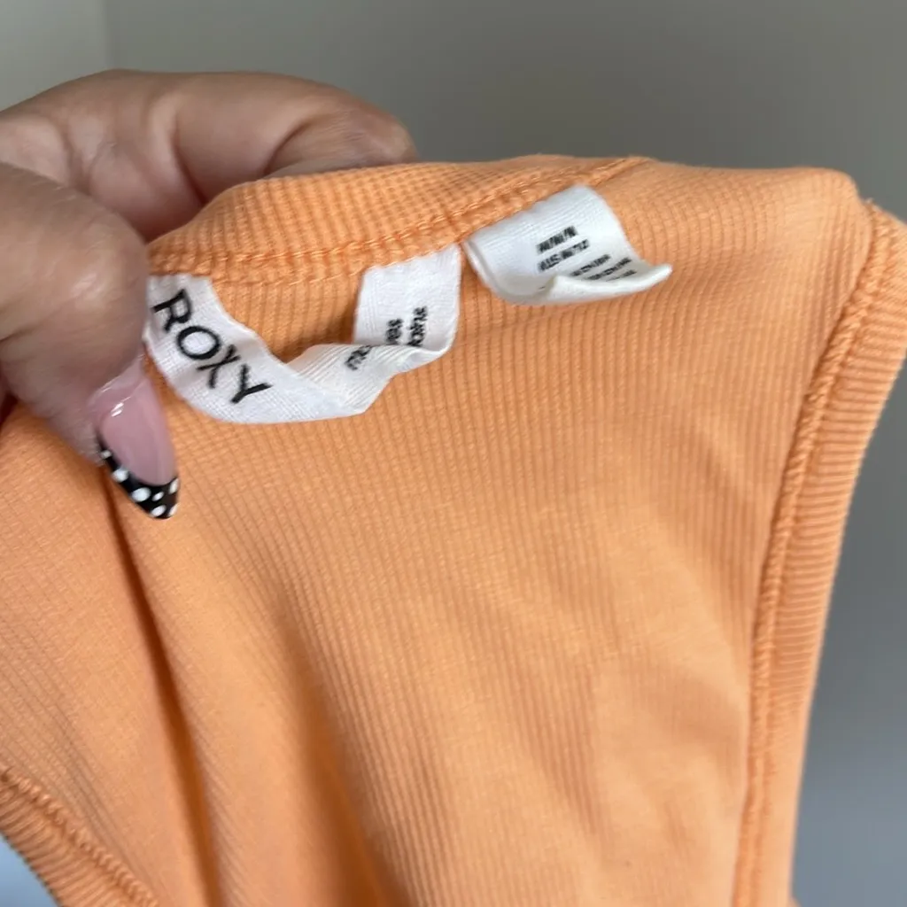 Roxy Women's Orange Tank Top Size M - Image 5