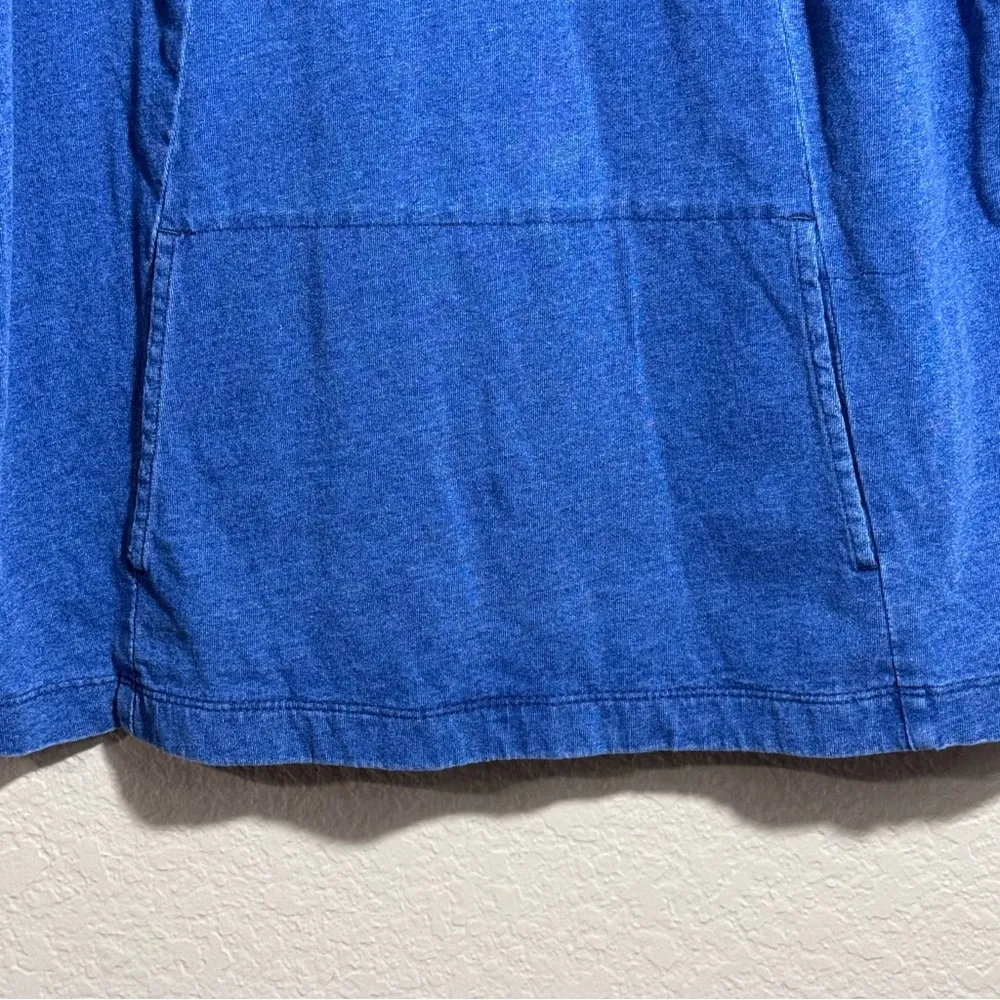 Women’s J Jill Pure Jill Indigo Top Size XS Blue 3/4 Sleeve Knit Pullover Pocket - Image 5