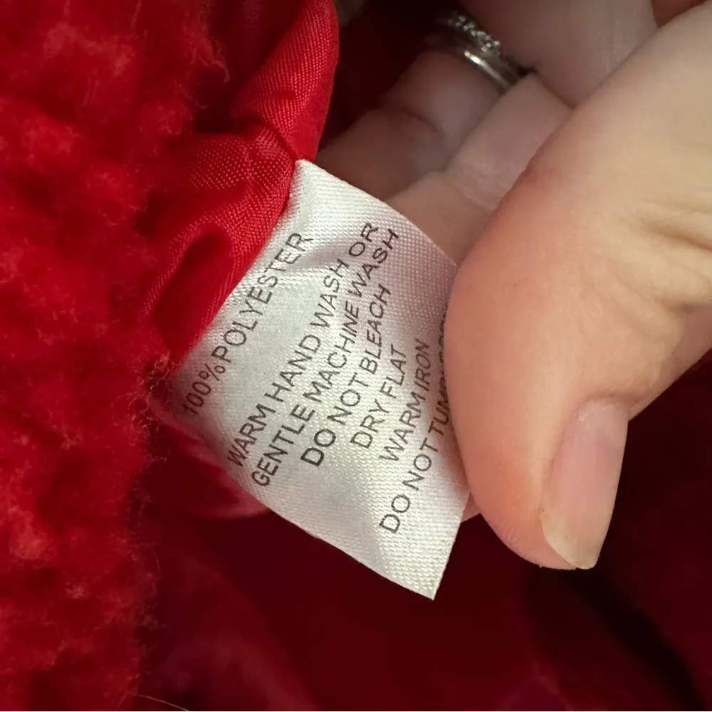 I.AM.GIA Womens Pixie Coat In Red Size Medium Zip Front - Image 12