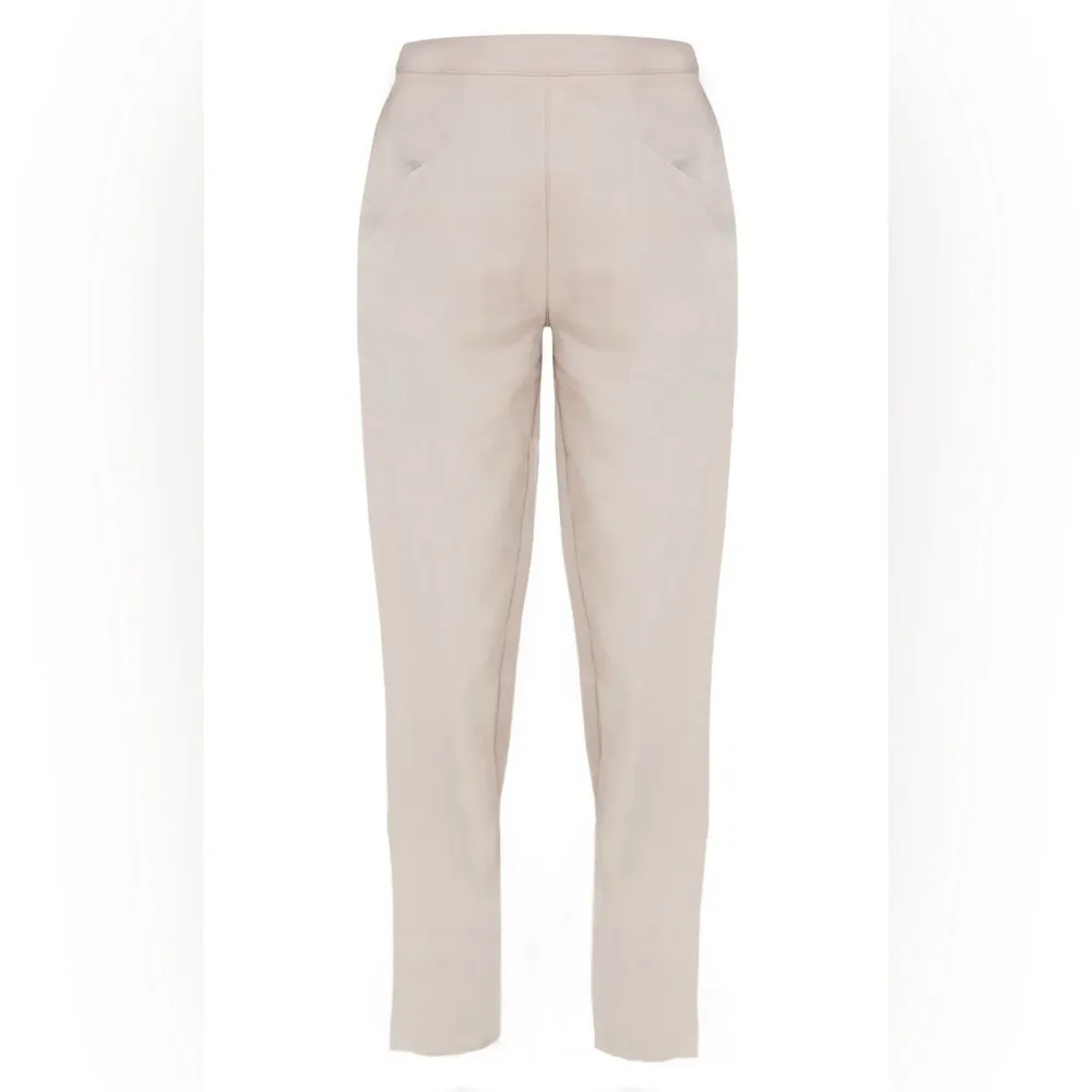 PLT Grey Pebble Tapered Pants - Image 3