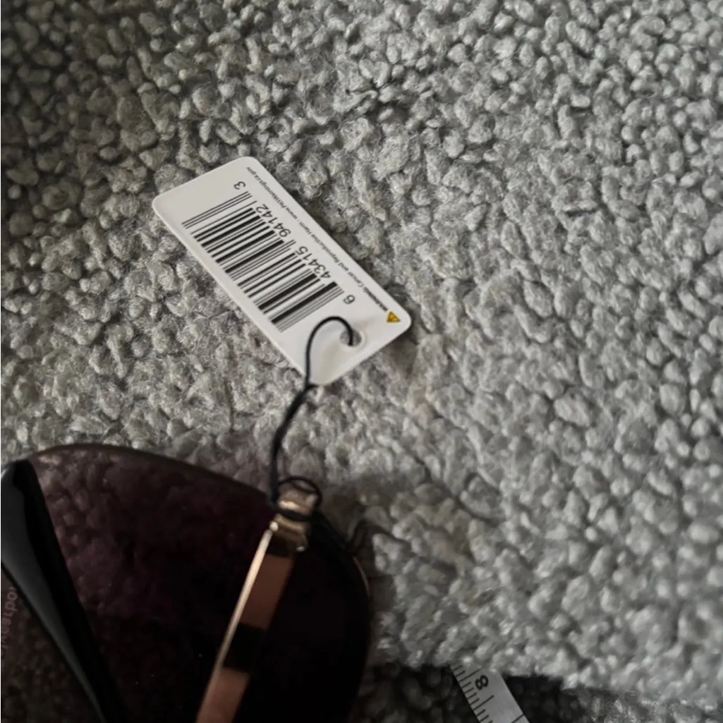 New Oversized Fashion Gradient Frameless Sunglasses Lavender Purple - Image 4