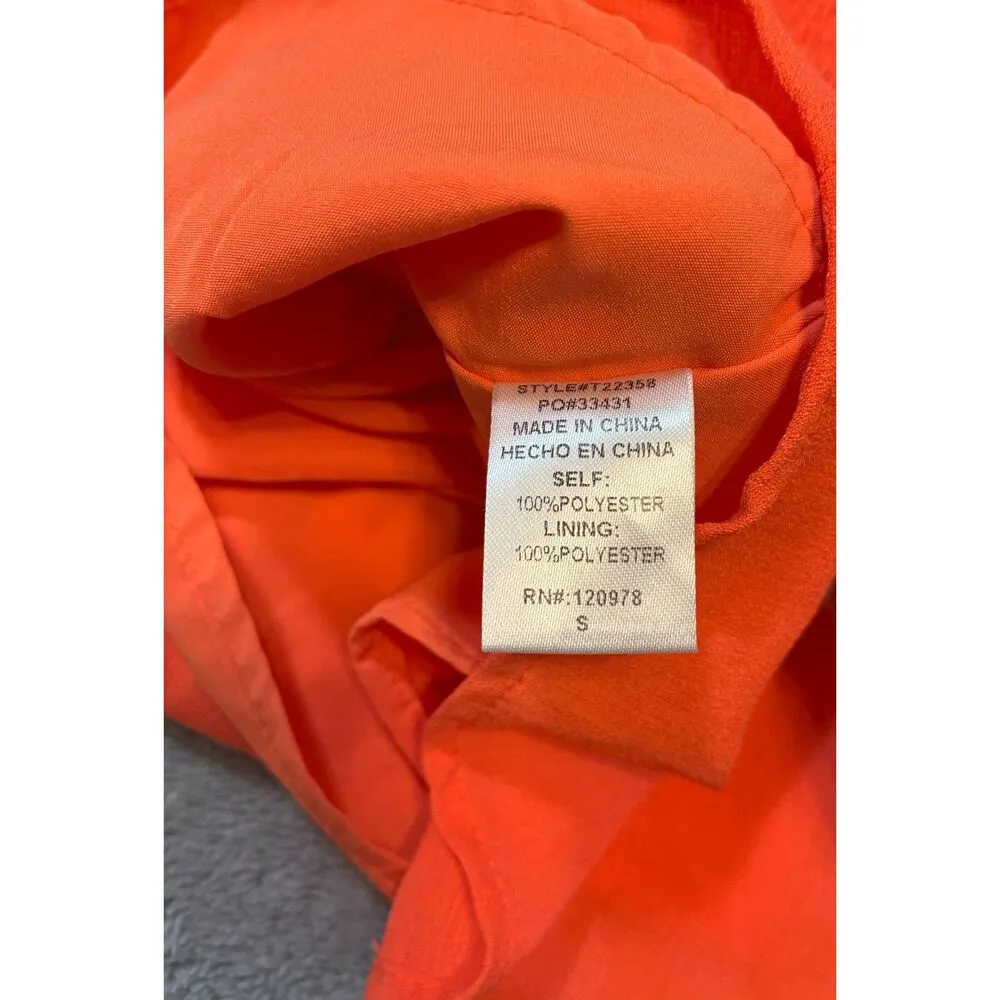 Entro Babydoll Orange Blouse - Image 3
