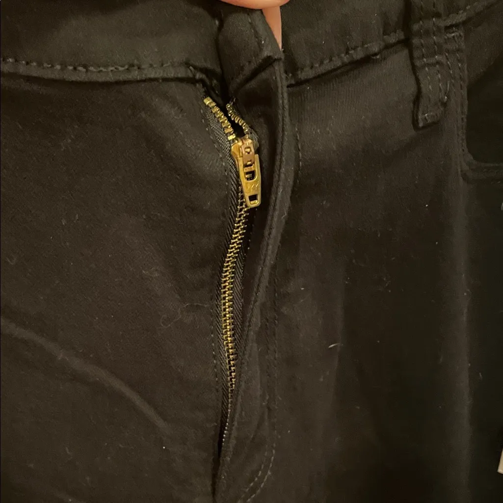 Universal Thread Jet Black Trousers - Image 8