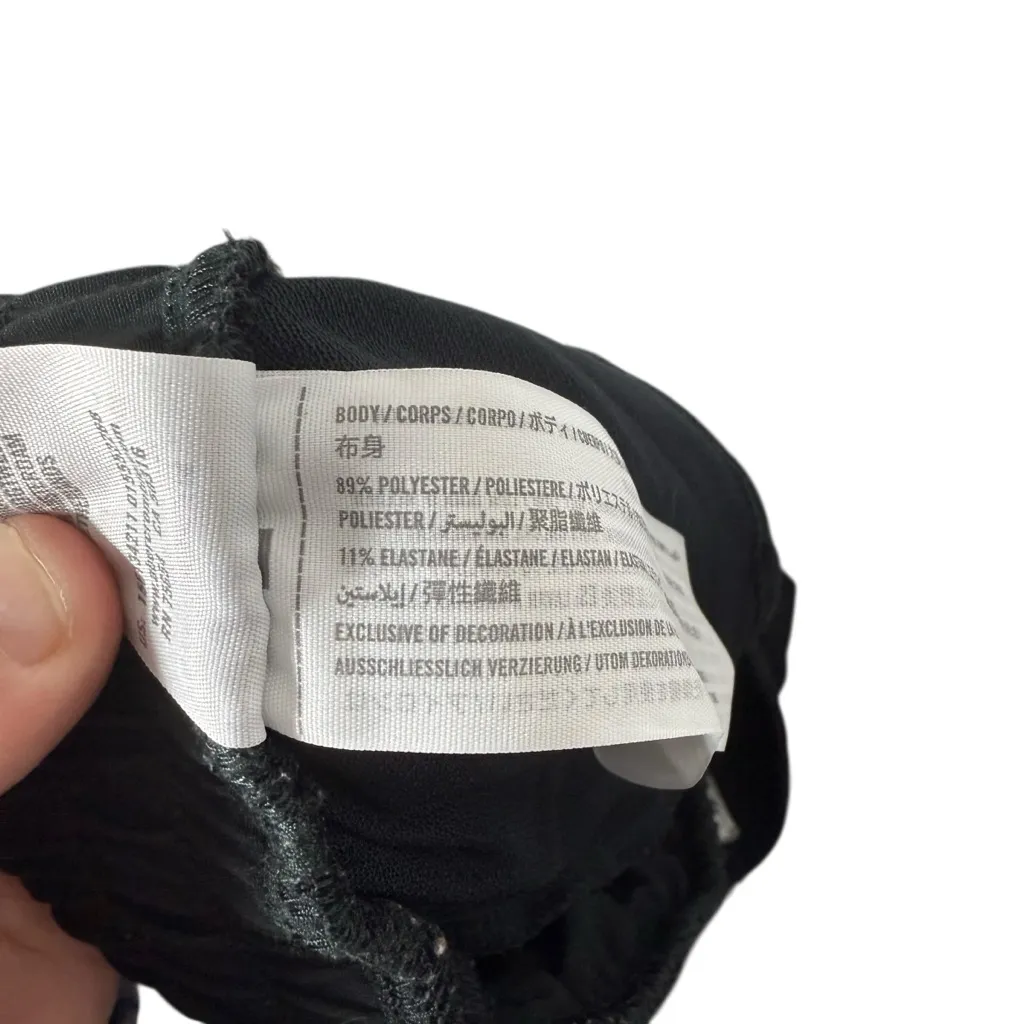 Abercrombie & Fitch Women’s Pull On Straight Leg Pants Black SL - Image 5