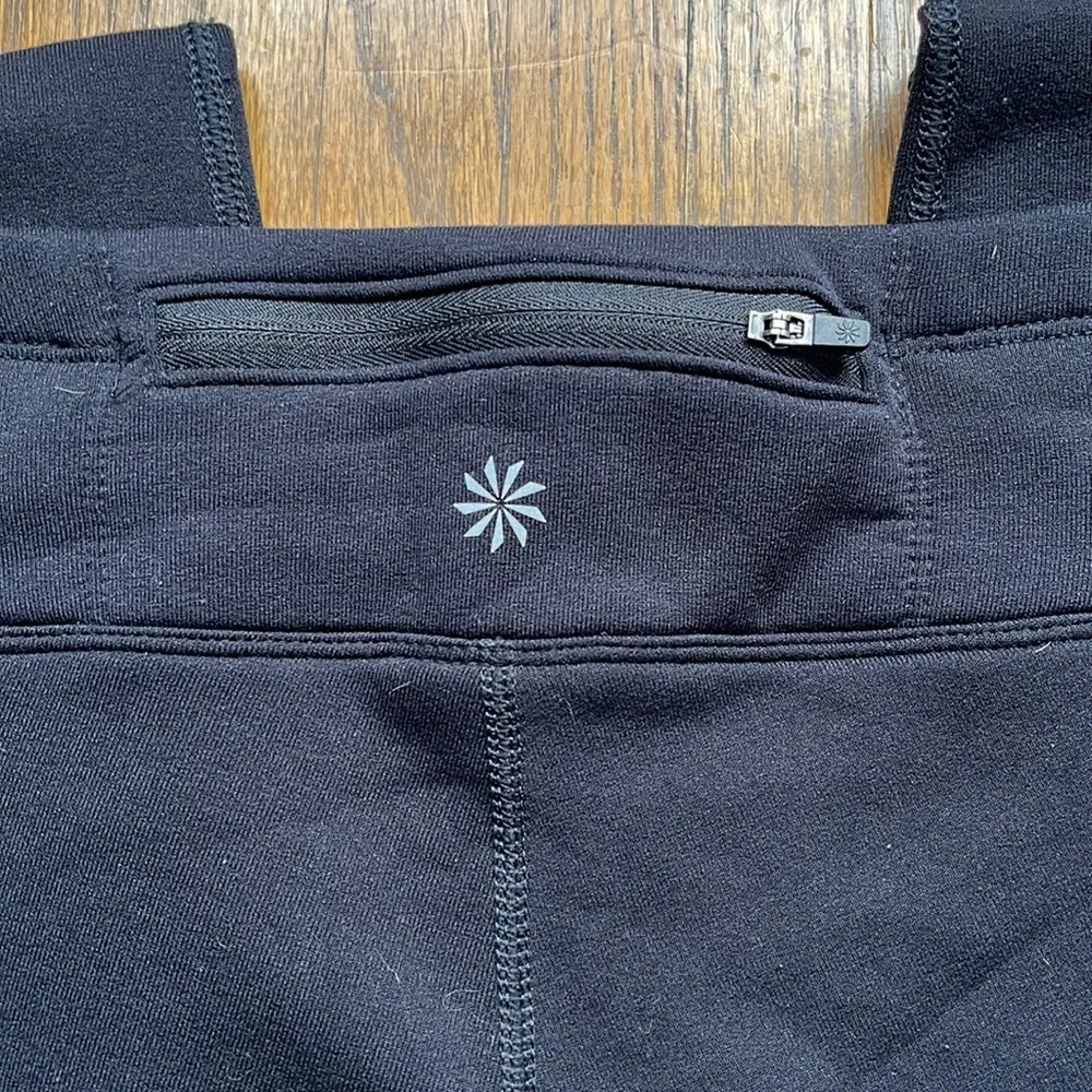 Athleta Fleece Lined Skinny Warm Cozy Winter Leggings - Image 5