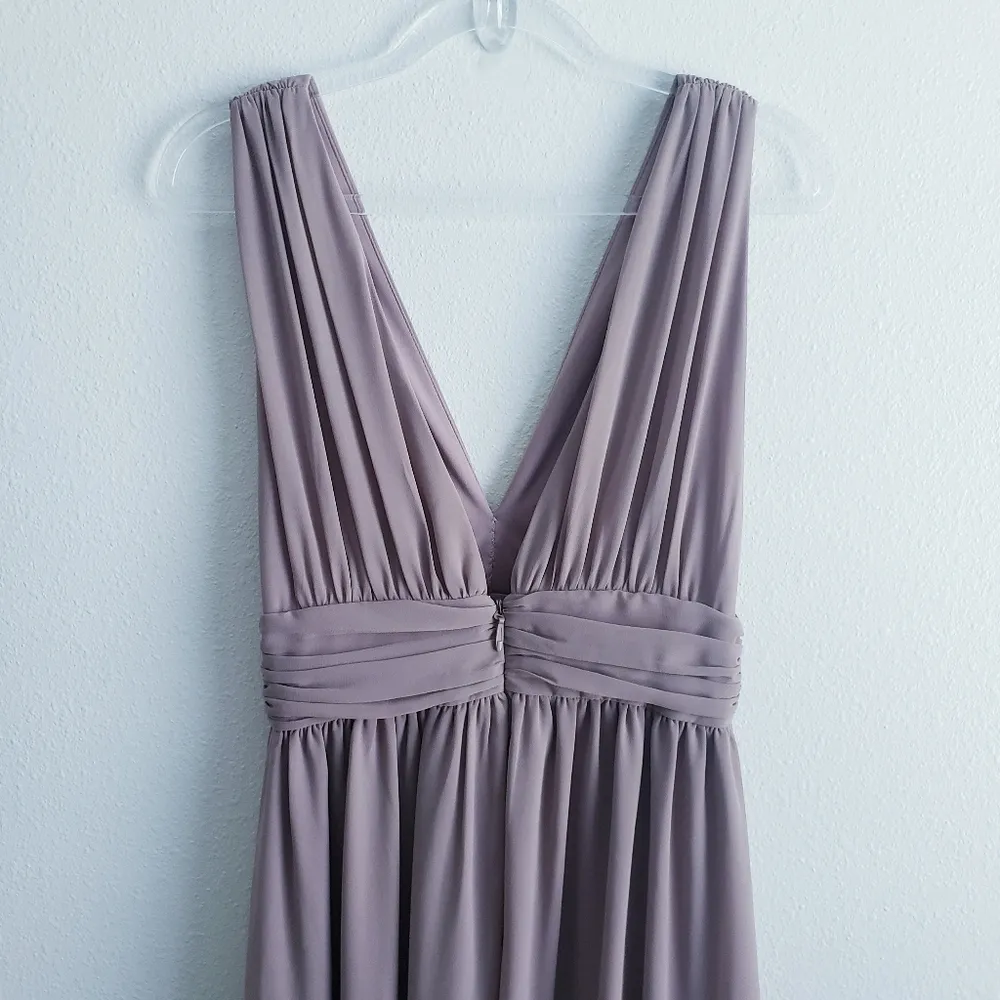 Lulus Heavenly Hue V-Neckline Maxi Dress - Image 7