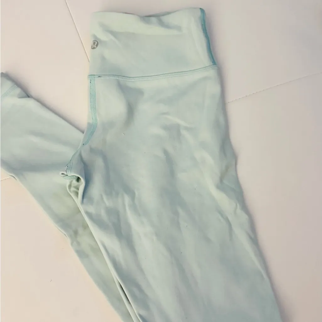 Lululemon Wunder Under Pant *Reversible Mint Moment / Black - Image 11