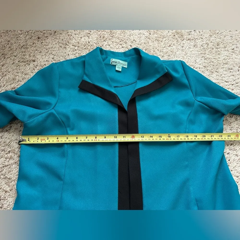 Vintage Women's Sara Morgan Large 3pc Elastic Pants Pull On Set/Outfit - Image 5