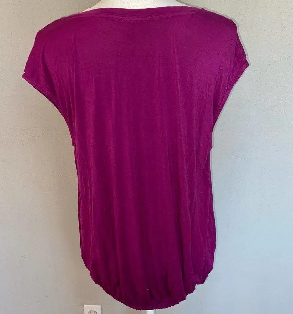 FREE Anthropologie Eri + Ali Journey V-Neck Short Sleeve T-shirt Top, Small - Image 6