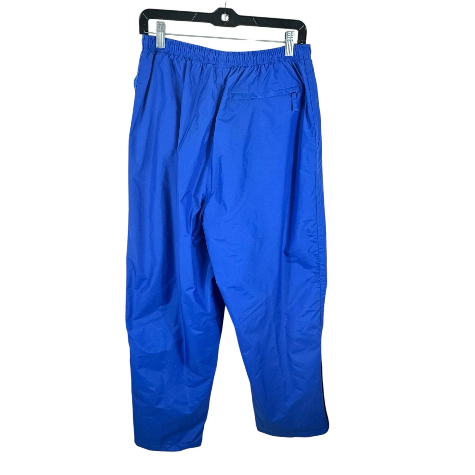 Holloway NWT Vintage Bright Blue Elastic Waist Water Resistant Track Pants Sz L‎ - Image 2