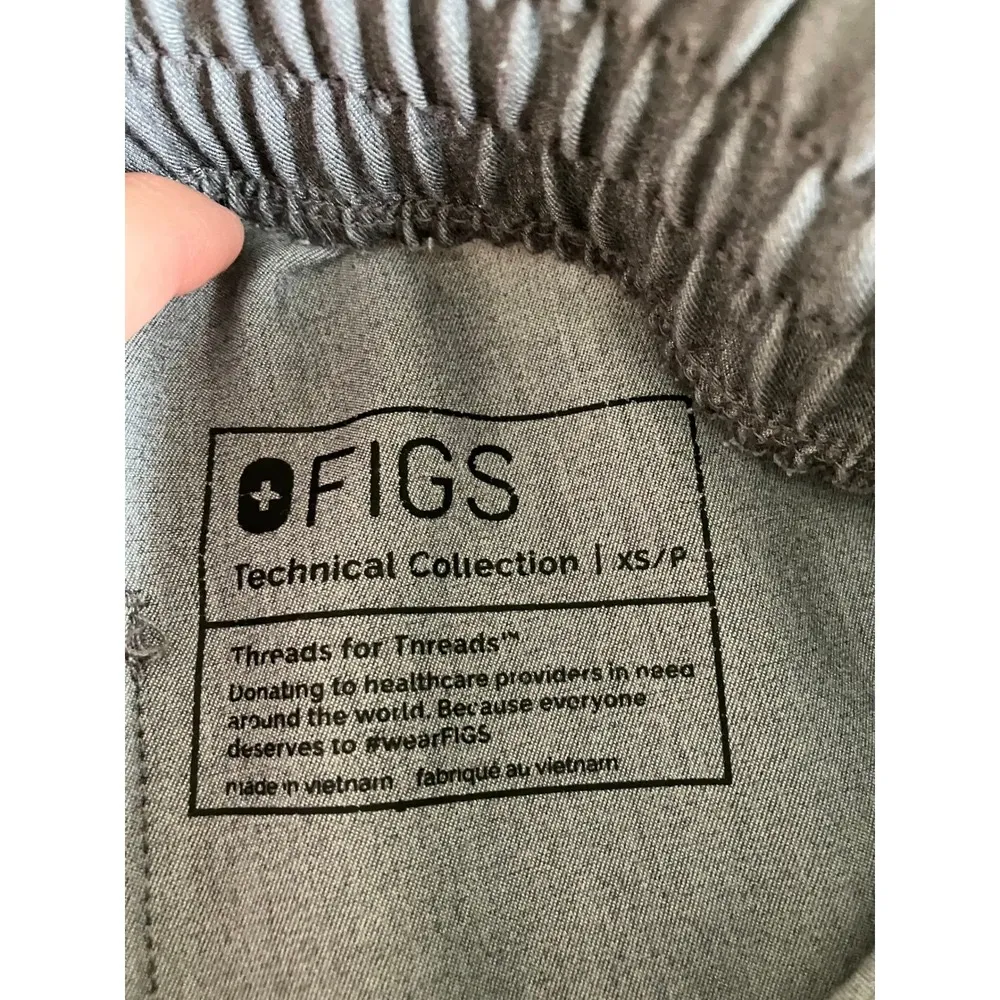 FIGS Technical Collection Zamora High Rise Jogger Scrub Pant  womens size xsmall - Image 8