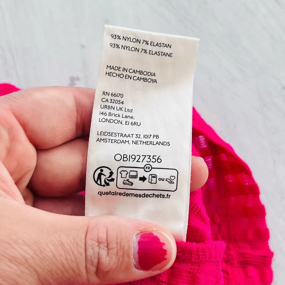 Anthropologie Maeve Sheer Mesh Mock-Neck Top in Pink Size Small NWOT $58 - Image 11