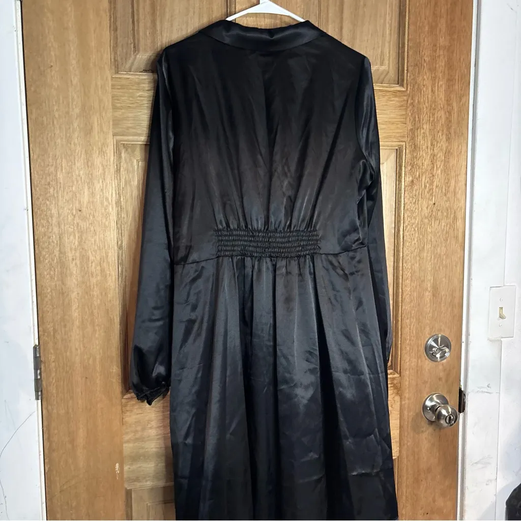Emma & Michele women’s Black Long Sleeve Dress size‎ L - Image 6