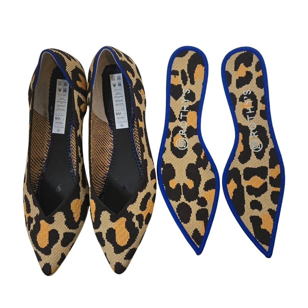 Rothy’s The Point Leopard Women 8W - Image 8