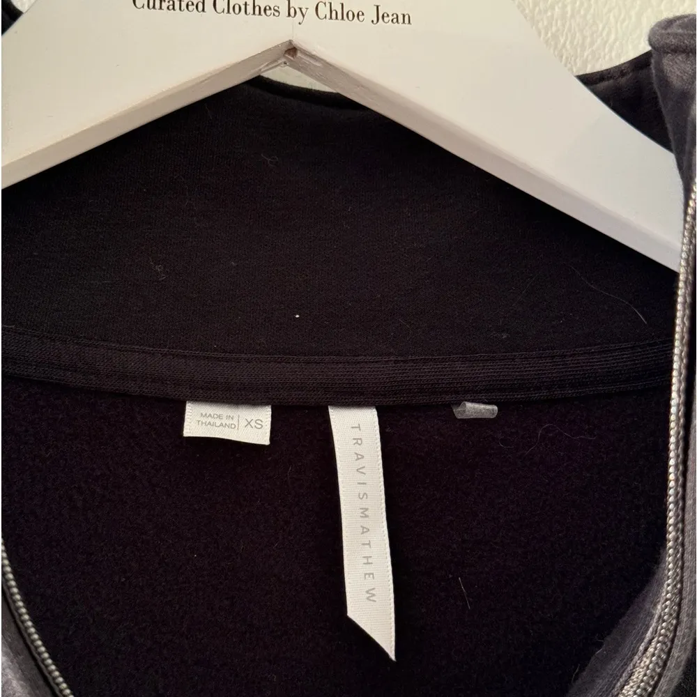 Travis Mathew TRAVIS MATTHEW Black Cloud Fleece Half Zip XS - Image 4