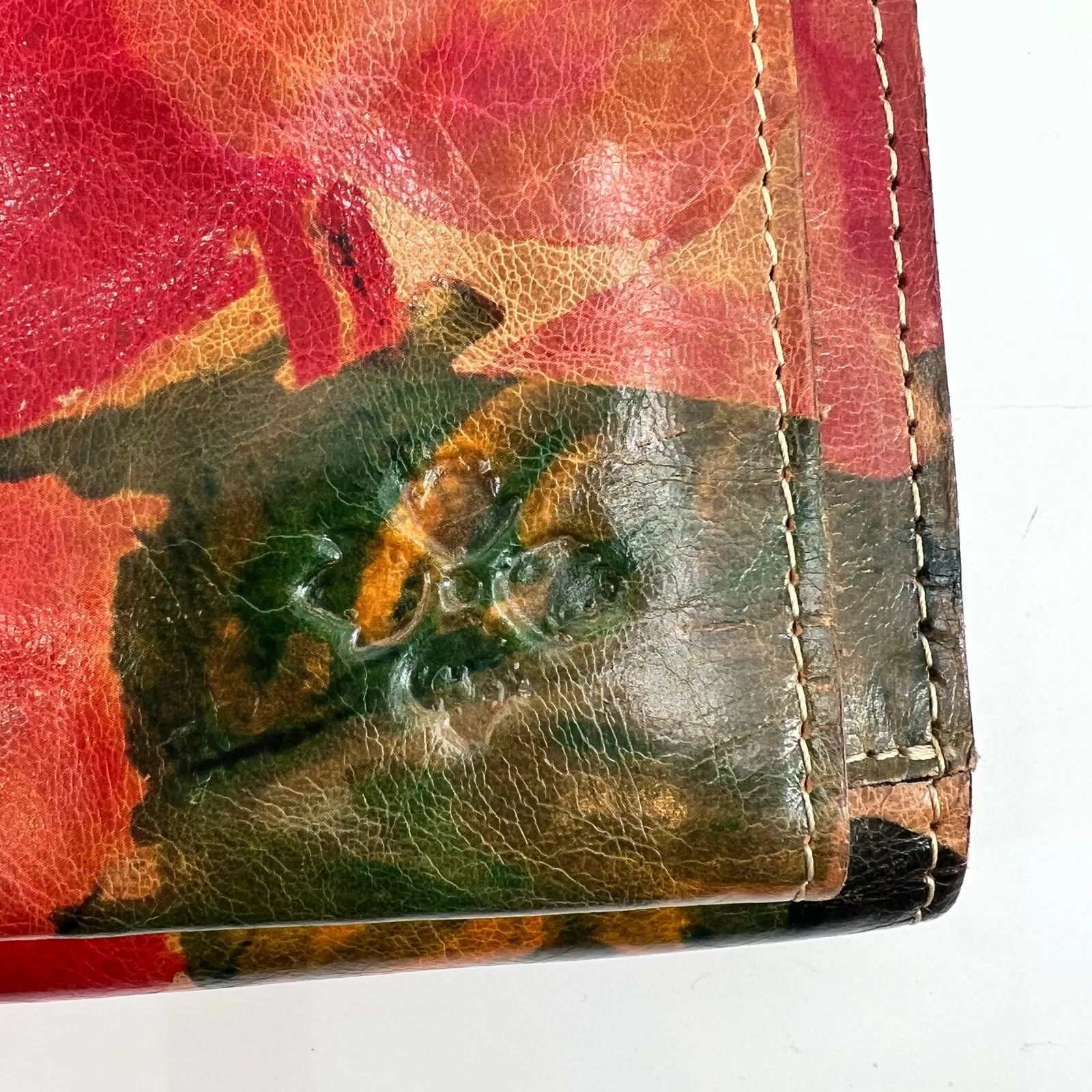 Patricia Nash Azario Crossbody Organizer Wallet floral crossbody leather bag - Image 14